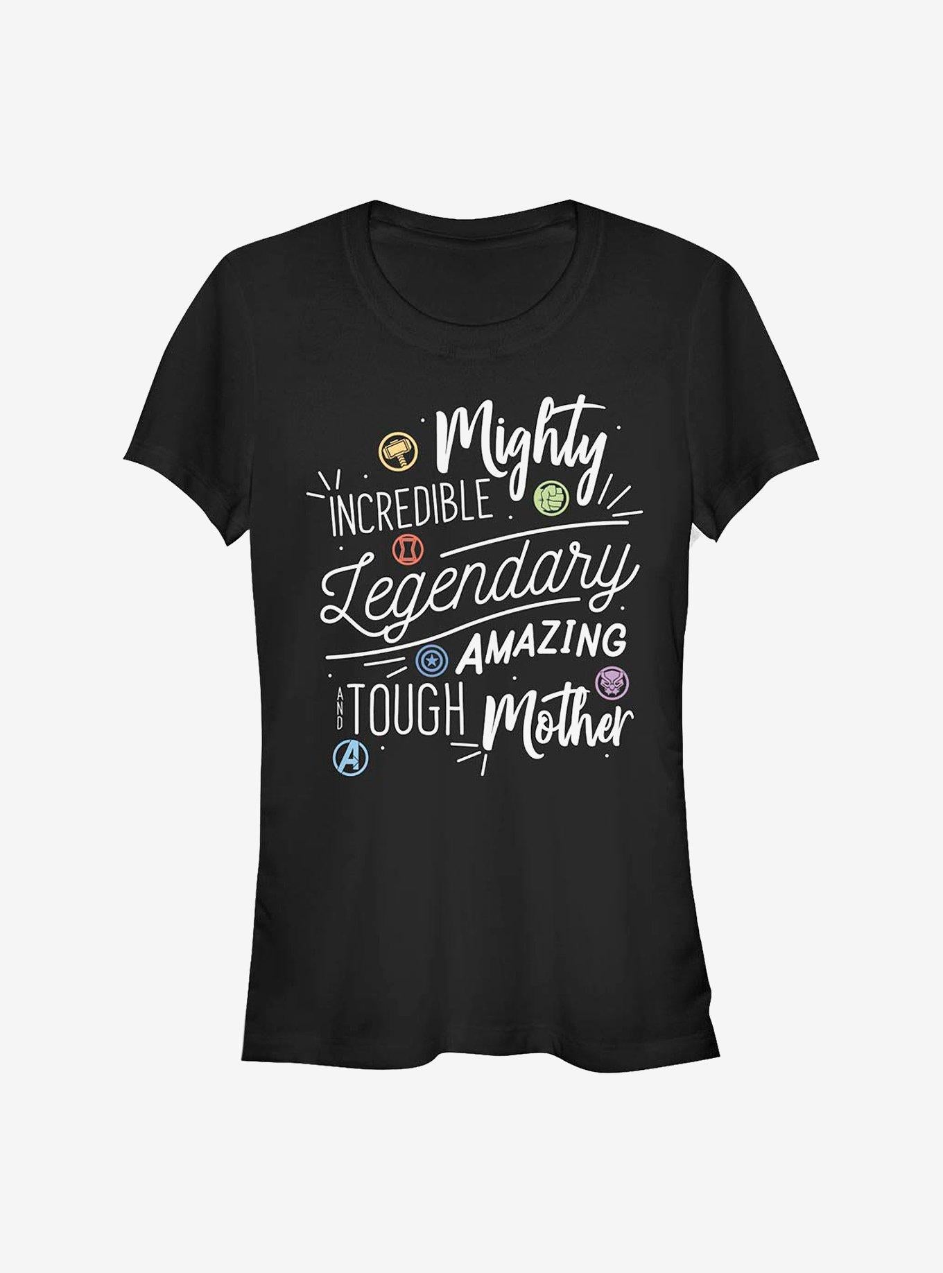 Marvel Avengers Mom Stack Girls T-Shirt | Premium Unisex T-Shirt, Trending Graphic Tee