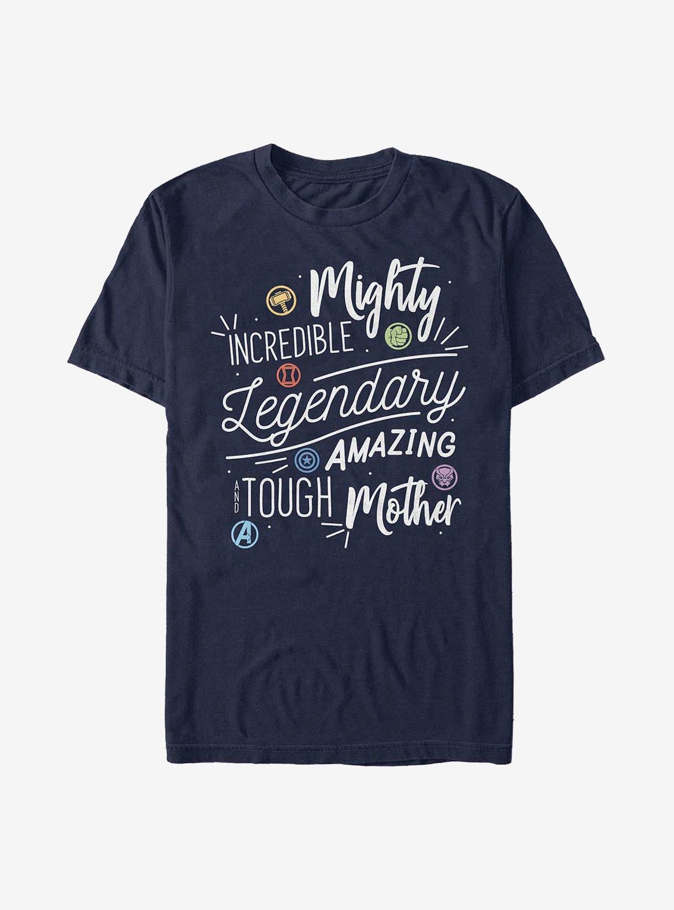 Marvel Avengers Mom Stack T-Shirt | Premium Unisex T-Shirt, Trending Graphic Tee