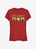 Marvel Captain Marvel Earths Mightiest Mom Girls T-Shirt | Premium Unisex T-Shirt, Trending Graphic Tee