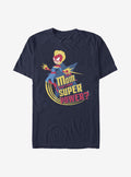 Marvel Captain Marvel Super Power Mom T-Shirt | Premium Unisex T-Shirt, Trending Graphic Tee