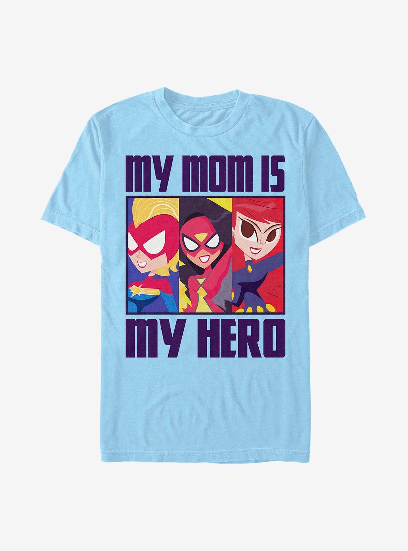 Marvel Hero Mom Boxup T-Shirt | Premium Unisex T-Shirt, Trending Graphic Tee