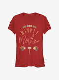 Marvel Thor Might Mother Floral Girls T-Shirt | Premium Unisex T-Shirt, Trending Graphic Tee