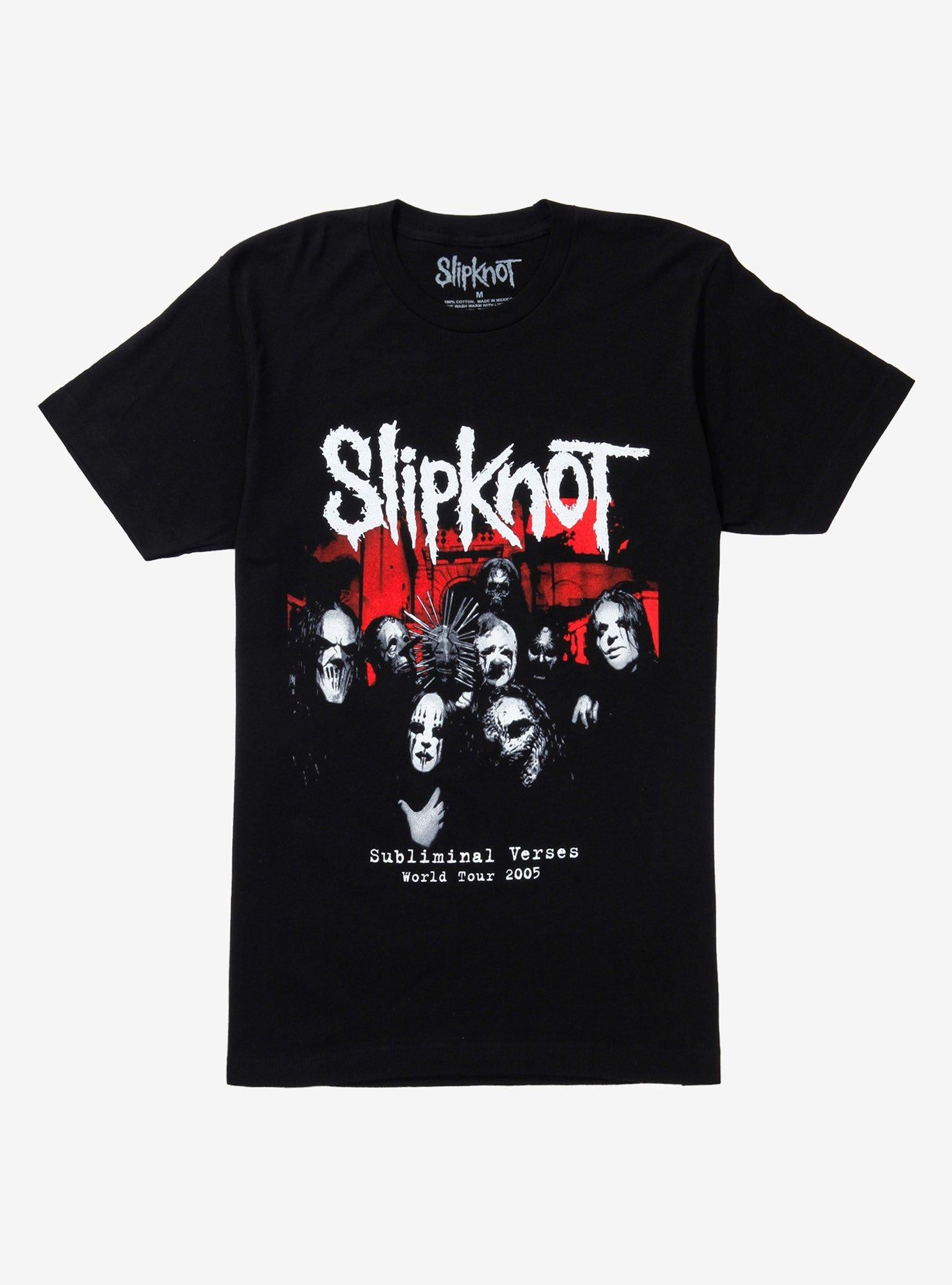 Slipknot Subliminal Verse World Tour T-Shirt T-Shirt | Bold Graphic Edition | Trending Now
