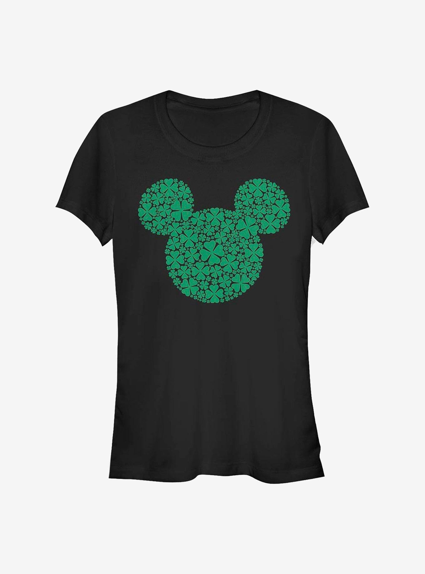 Disney Mickey Mouse Mickey Clover Fill Girls T-Shirt | Premium Unisex T-Shirt, Trending Graphic Tee