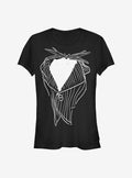 Disney The Nightmare Before Christmas Jack Costume Girls T-Shirt T-Shirt | Vintage Graphic Vibe | Great Gift Idea