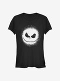 Disney The Nightmare Before Christmas Jack Splatter Girls T-Shirt T-Shirt | Vintage Graphic Vibe | Must-Have Style