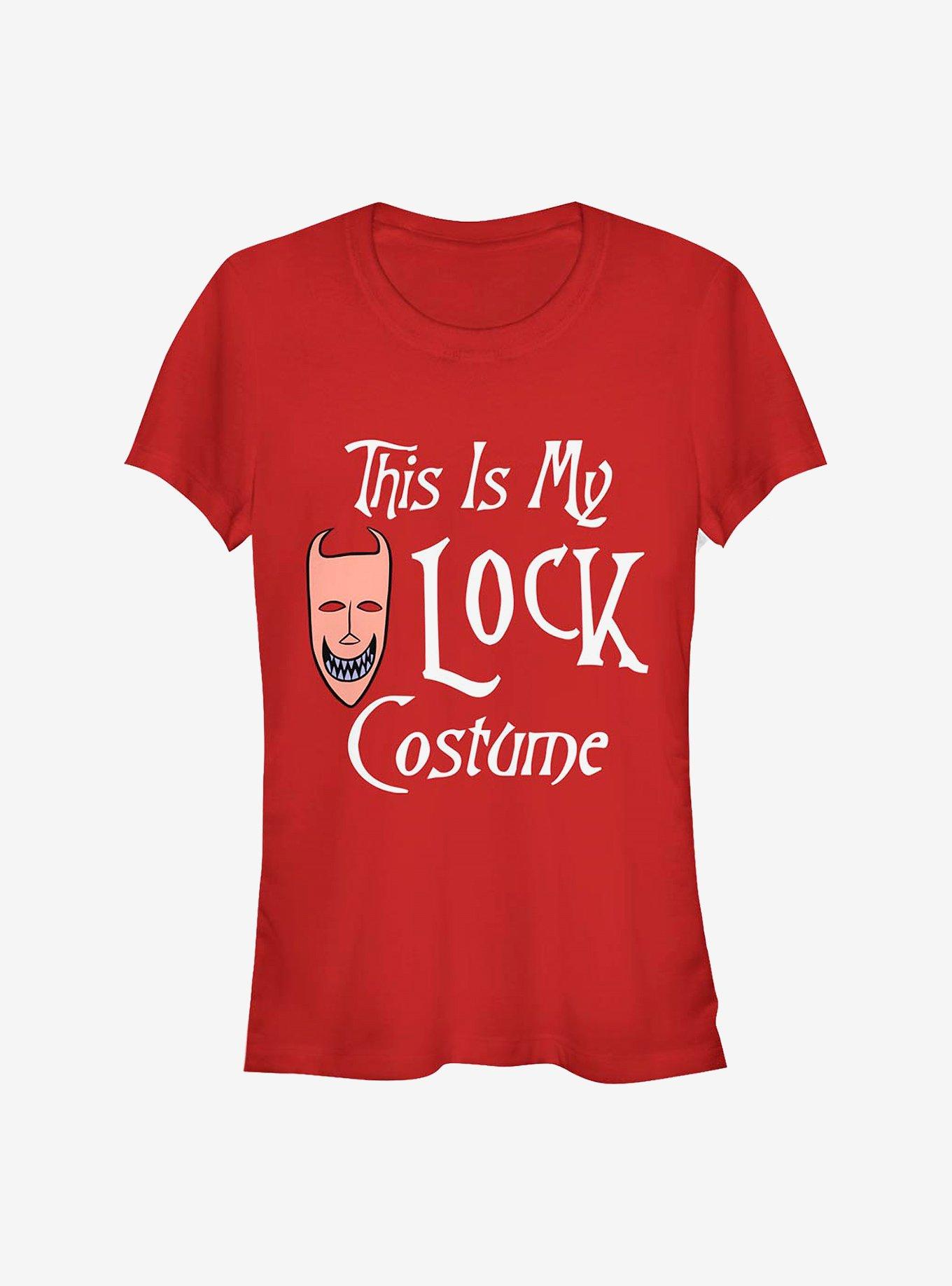 Disney The Nightmare Before Christmas Lock Costume Girls T-Shirt T-Shirt | Exclusive Art Design | Great Gift Idea