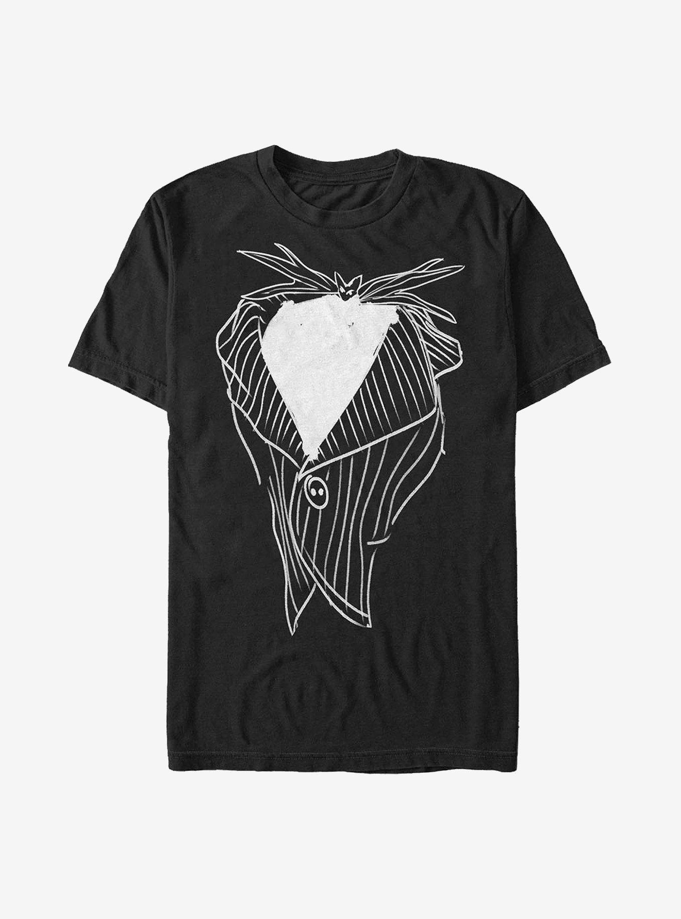 Disney The Nightmare Before Christmas Jack Costume T-Shirt T-Shirt | High-Quality Print | High Demand Item