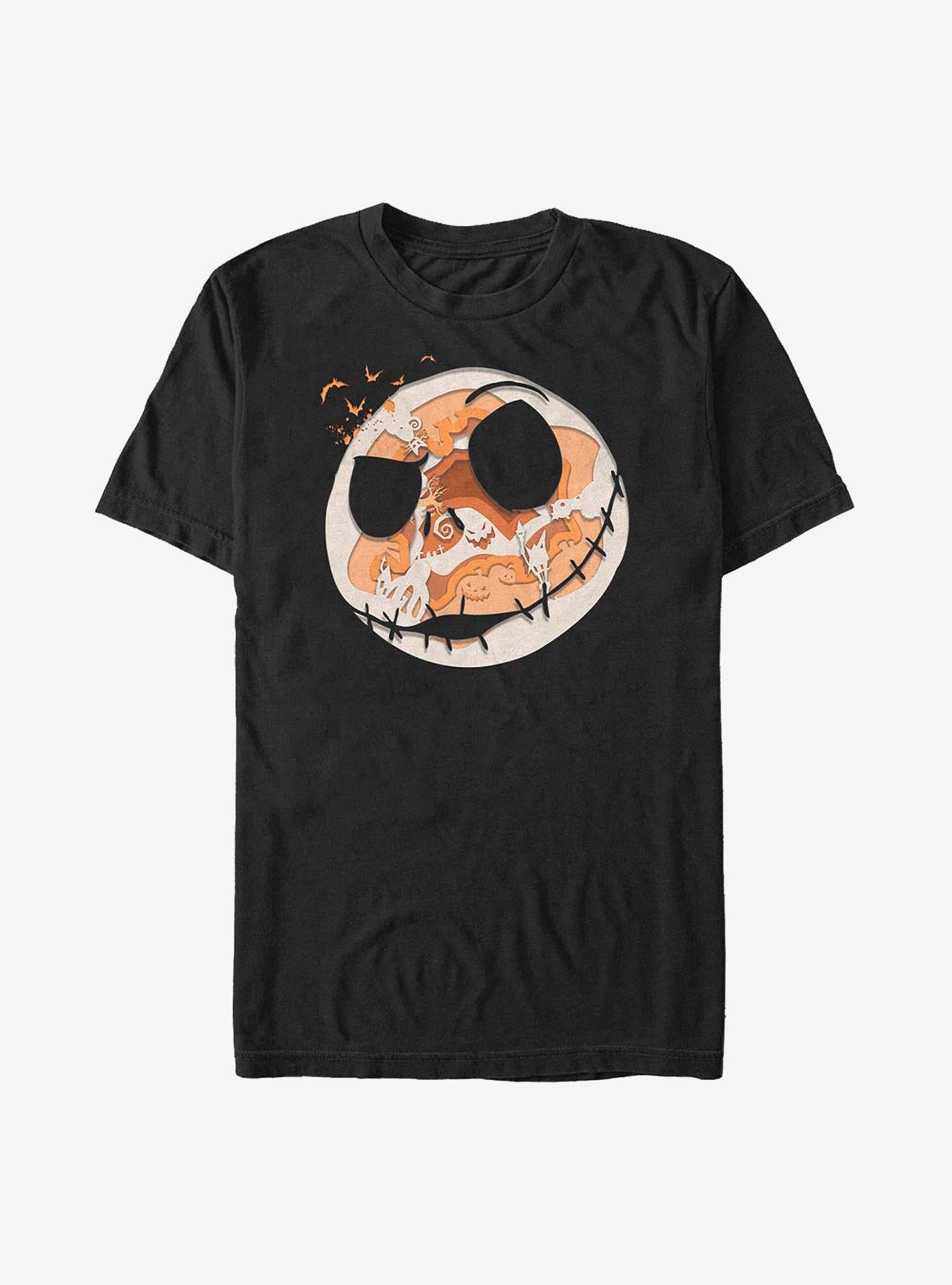Disney The Nightmare Before Christmas Paper Halloween T-Shirt T-Shirt | Fan Favorite Style | Trending Now