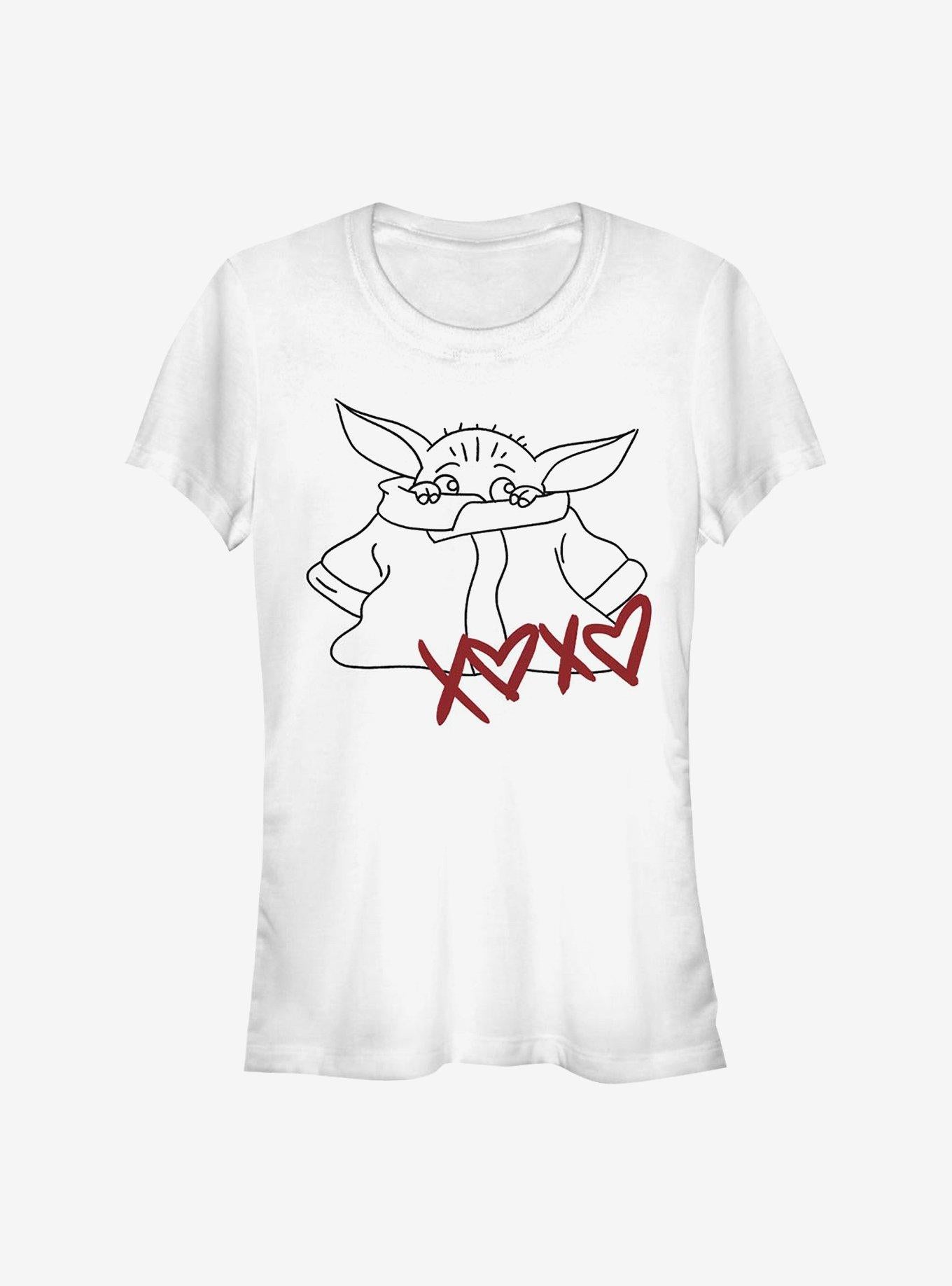 Star Wars The Mandalorian The Child Xoxo Girls T-Shirt | Premium Unisex T-Shirt, Trending Graphic Tee