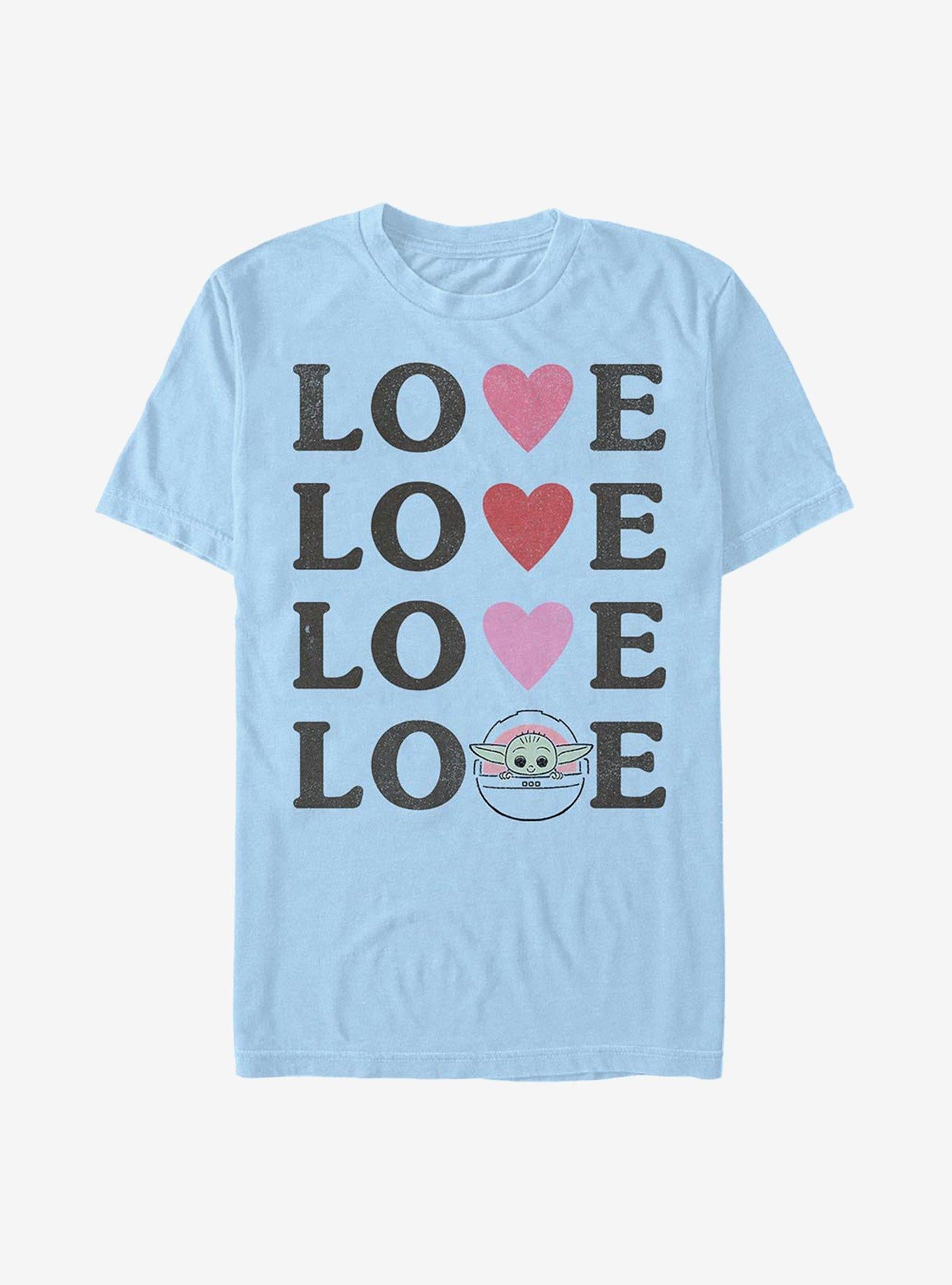 Star Wars The Mandalorian The Child Love T-Shirt | Premium Unisex T-Shirt, Trending Graphic Tee