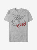 Star Wars The Mandalorian The Child Xoxo T-Shirt | Premium Unisex T-Shirt, Trending Graphic Tee