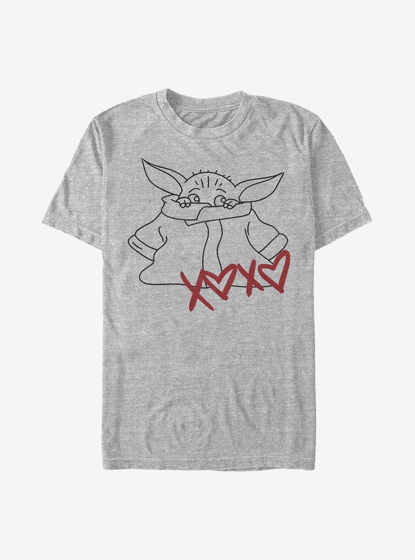 Star Wars The Mandalorian The Child Xoxo T-Shirt | Premium Unisex T-Shirt, Trending Graphic Tee