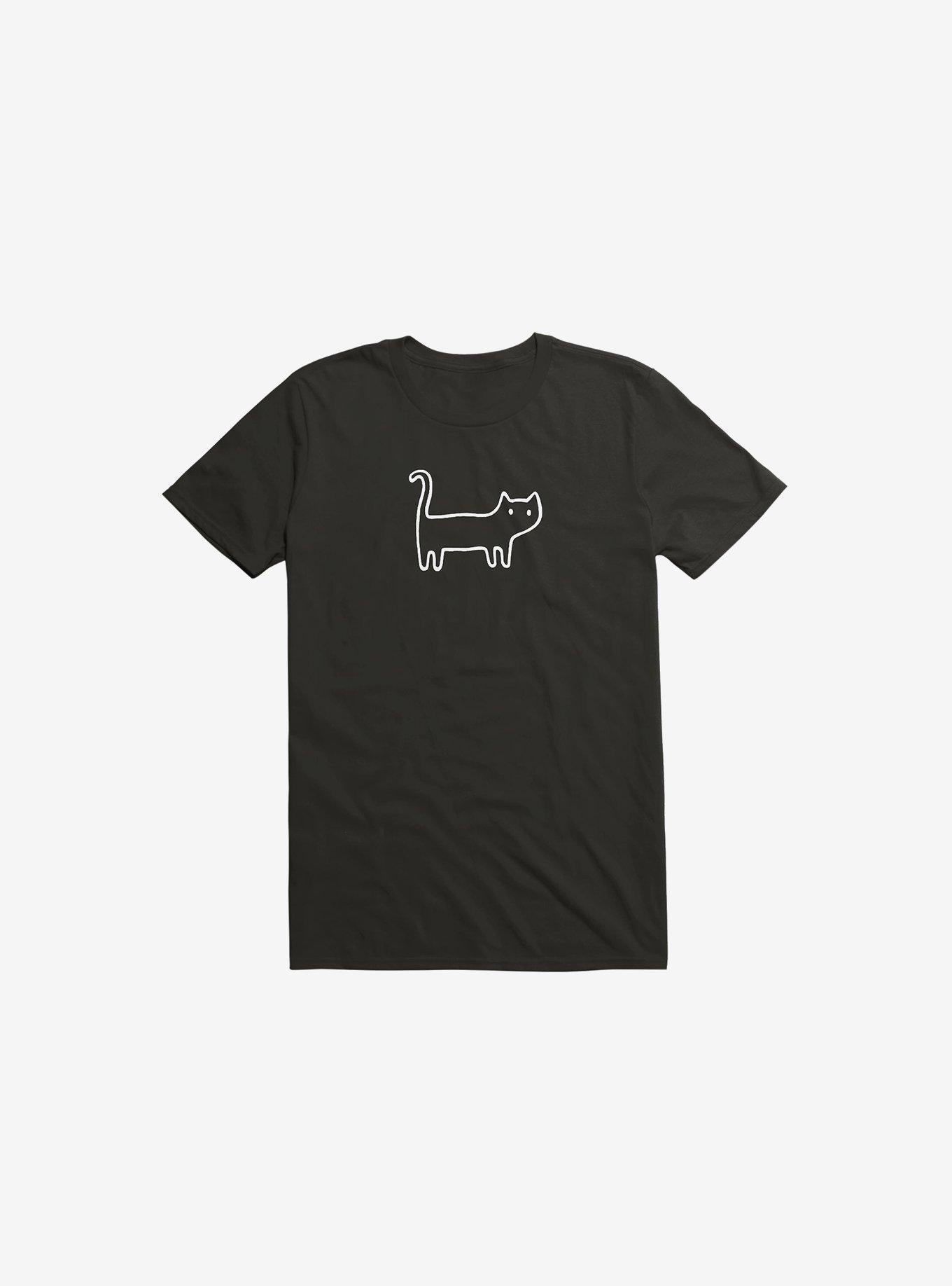 Minimal Cat T Shirt T Shirt Gym Lifestyle Hot Right Now
