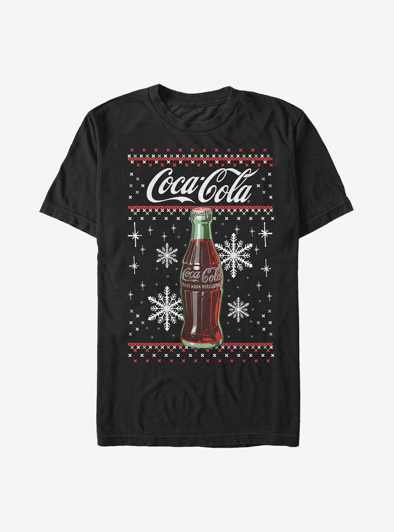Coke Bottle Snowflakes T-Shirt | Premium Unisex T-Shirt, Trending Graphic Tee