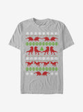 Jurassic Park Ugly Holiday T-Shirt | Premium Unisex T-Shirt, Trending Graphic Tee