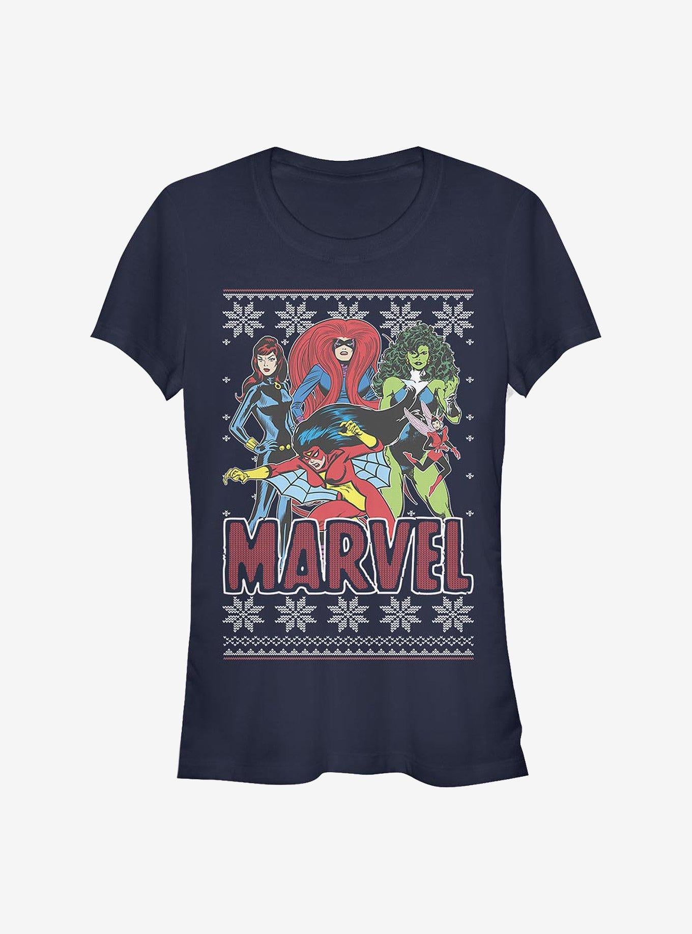 Marvel Avengers Heroines Girls T-Shirt | Premium Unisex T-Shirt, Trending Graphic Tee