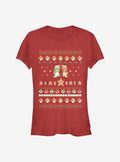 Nintendo Mario Holiday Friendship Girls T-Shirt | Premium Unisex T-Shirt, Trending Graphic Tee