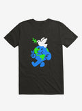 Peace On Earth Black T Shirt T Shirt Trending US