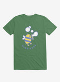 Bumblebee Bubbles Kelly Green T Shirt T Shirt Trending US