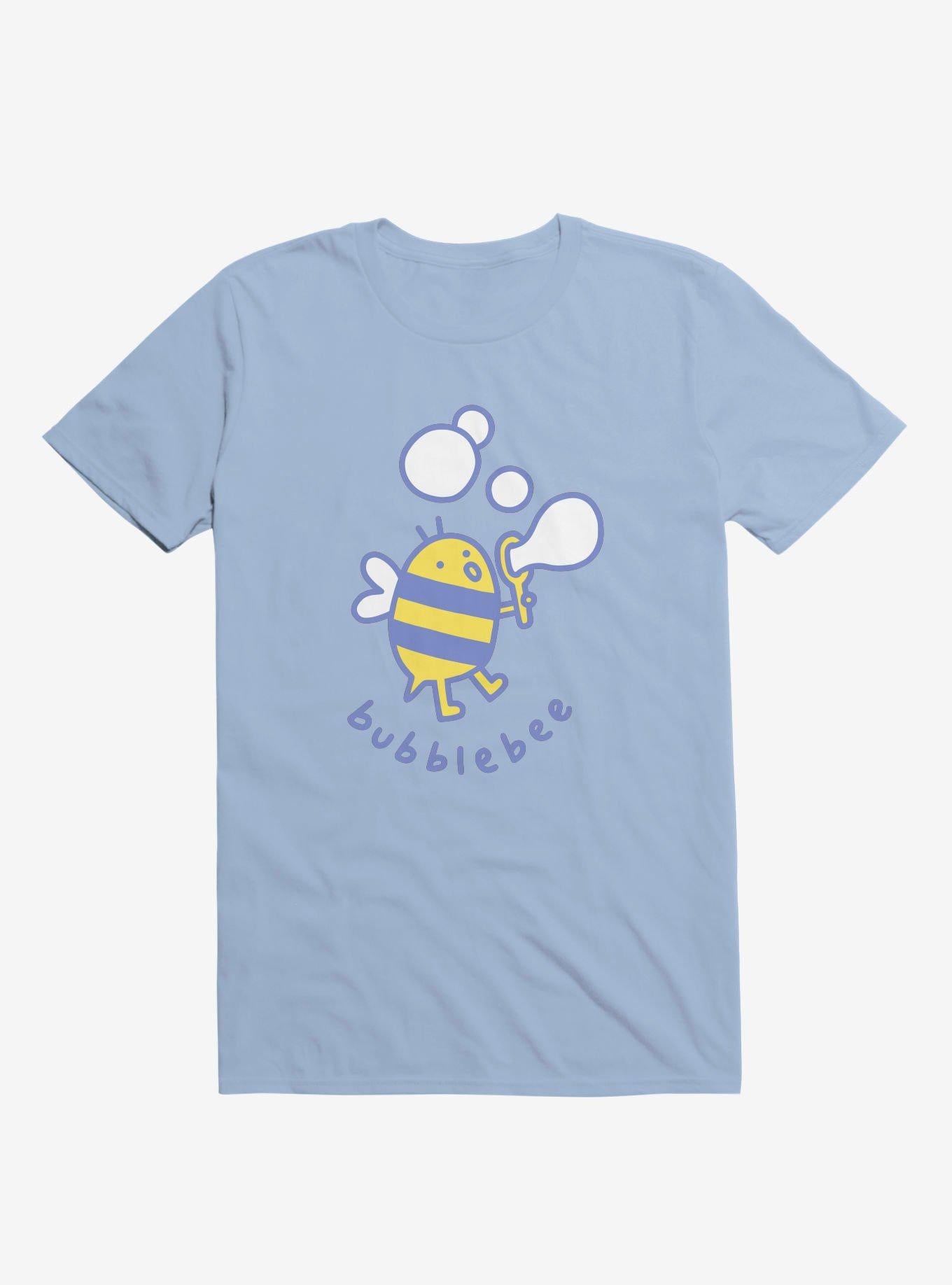 Bumblebee Bubbles Light Blue T Shirt T Shirt Streetwear Style Fan Favorite