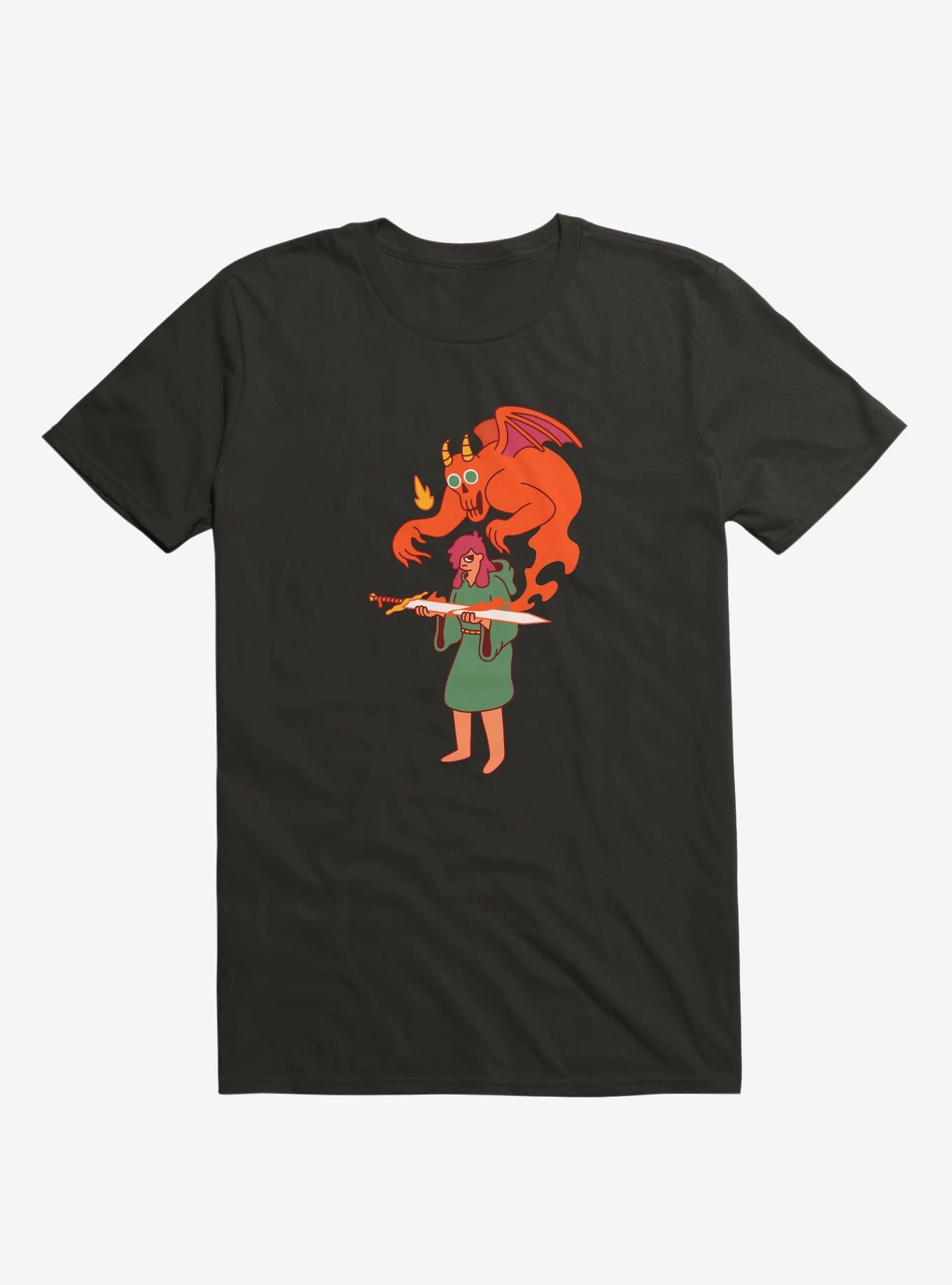 Cursed Demon Sword Black T Shirt T Shirt Trending US