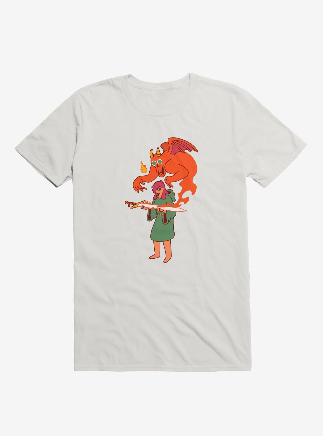 Cursed Demon Sword White T Shirt T Shirt Trending US Gift Ready