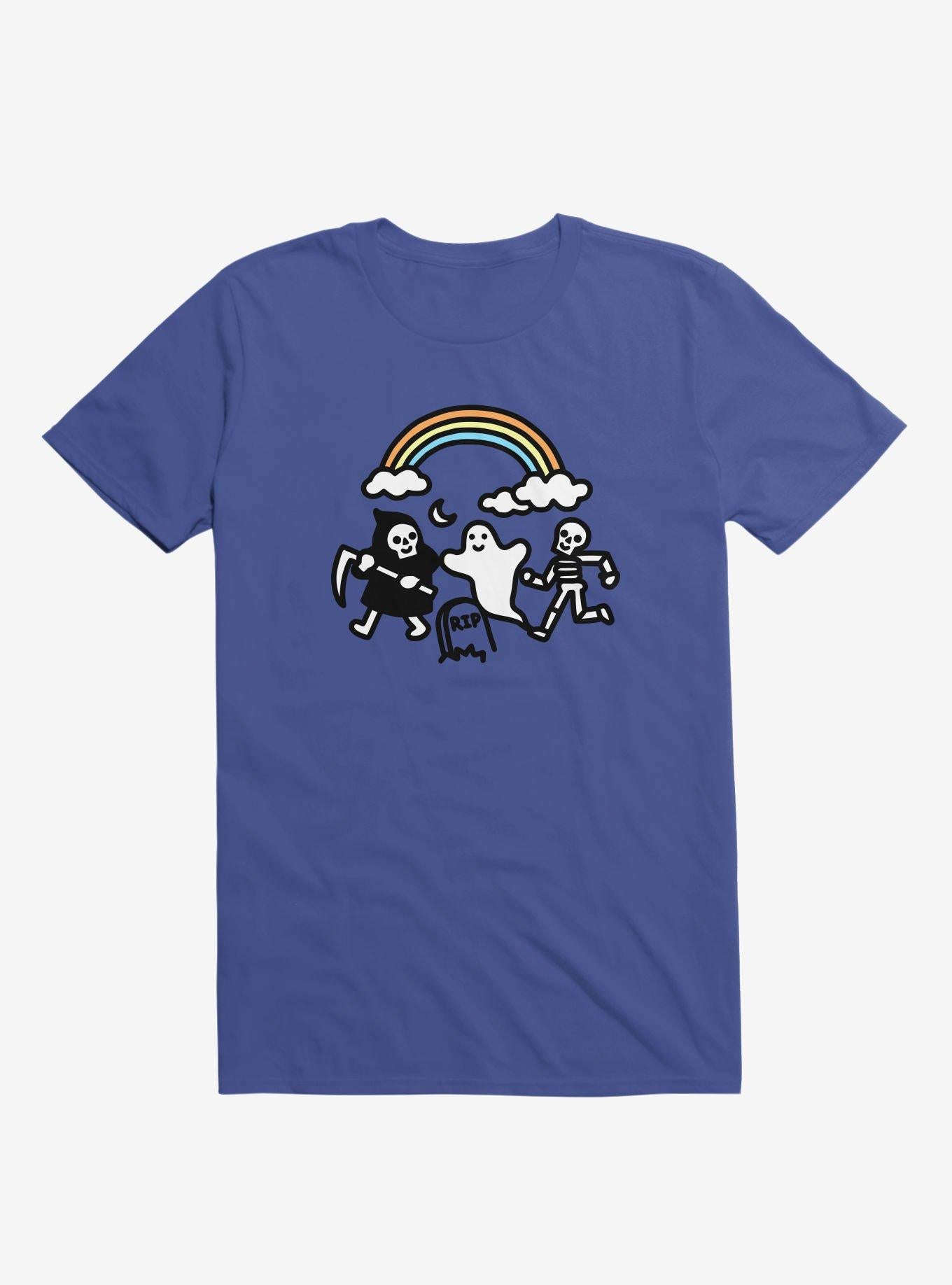 Super Spooky Doodle Royal Blue T Shirt T Shirt Trending US