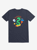 Skate Snake Navy Blue T Shirt T Shirt Trending US