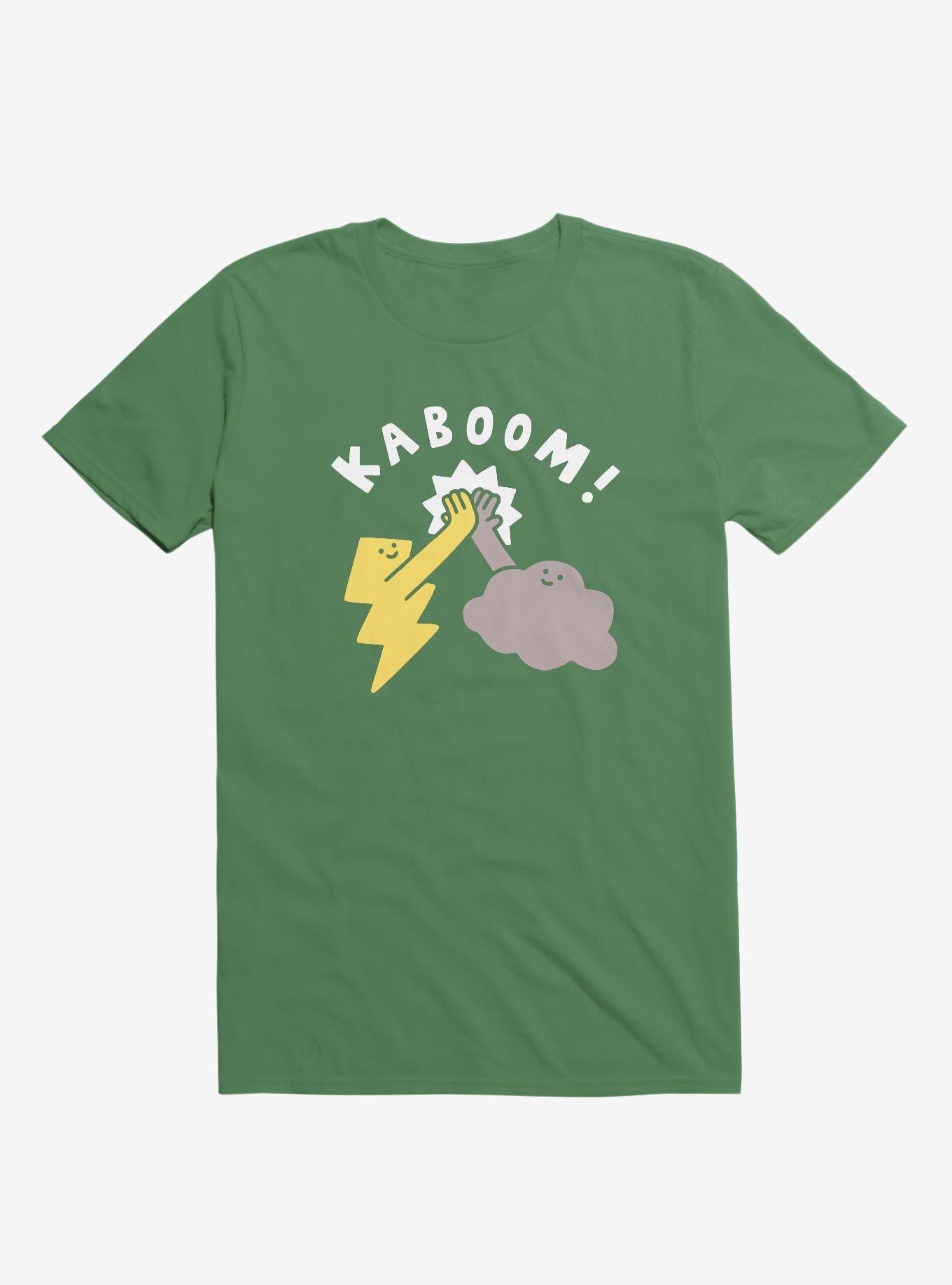 Thunderclap Kelly Green T Shirt T Shirt Streetwear Style Best Seller Look