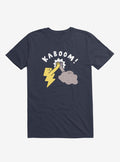 Thunderclap Navy Blue T Shirt T Shirt Trending US Humor Gift