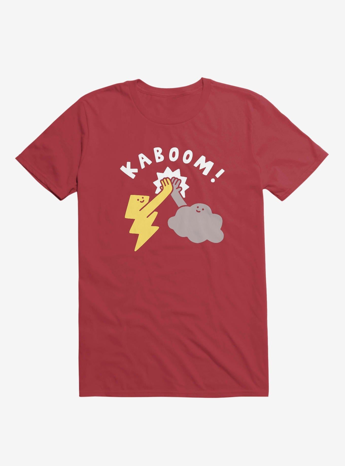 Thunderclap Red T Shirt T Shirt High Search Demand Gift Ready