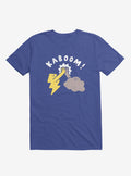 Thunderclap Royal Blue T Shirt T Shirt Premium Print Gift Ready