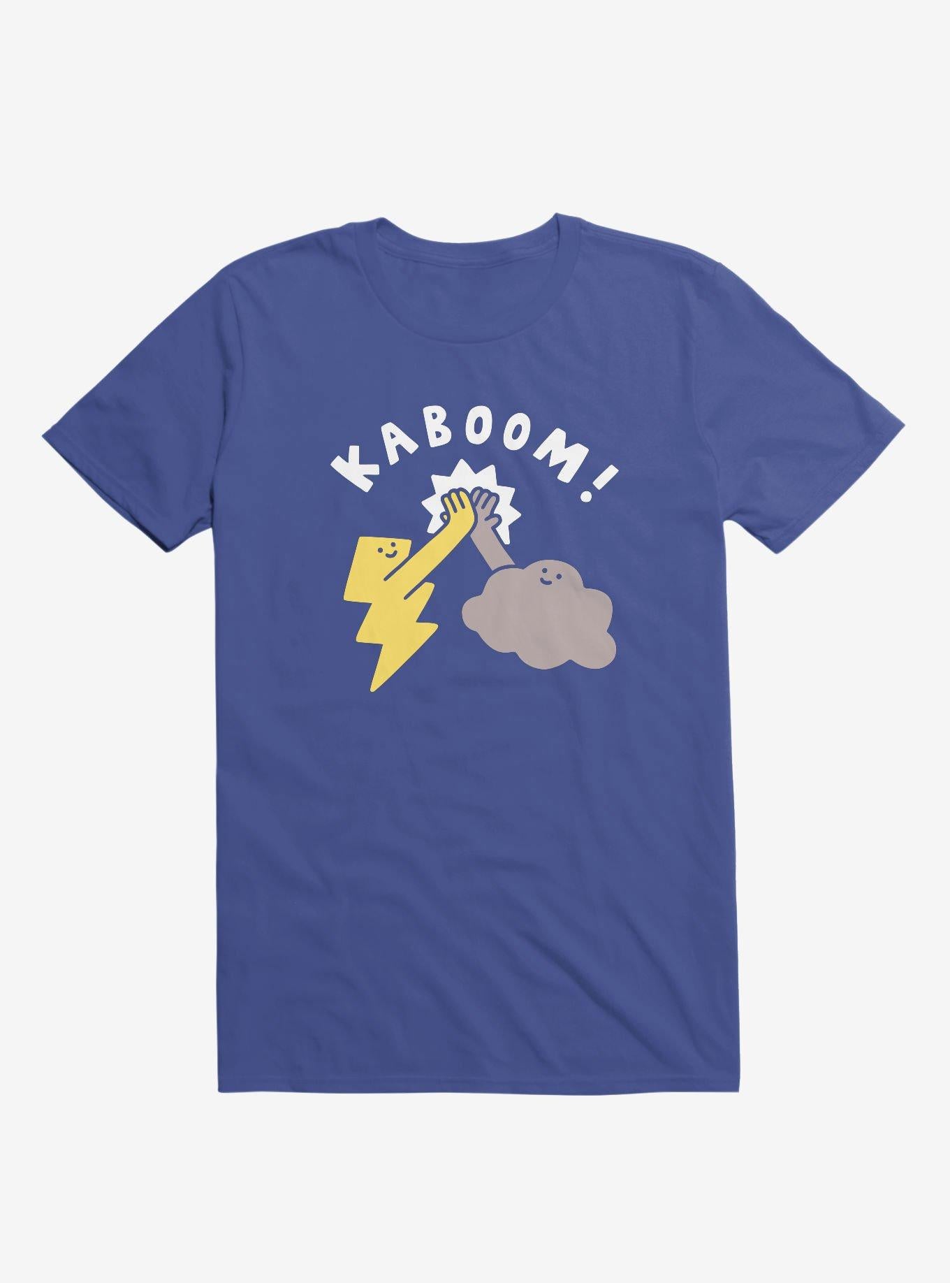 Thunderclap Royal Blue T Shirt T Shirt Premium Print Gift Ready