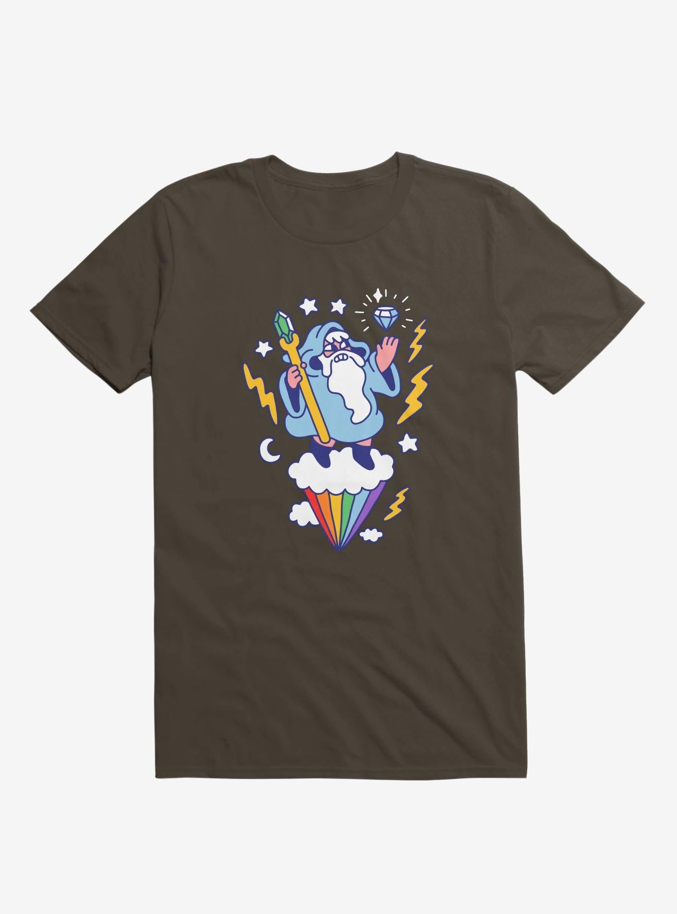 Wizard In The Sky Brown T Shirt T Shirt Trending US
