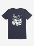 Cat Got Your Soul Skulls Navy Blue T Shirt T Shirt Trending US Daily Wear