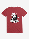 Death s Little Helpers Red T Shirt T Shirt Trending US