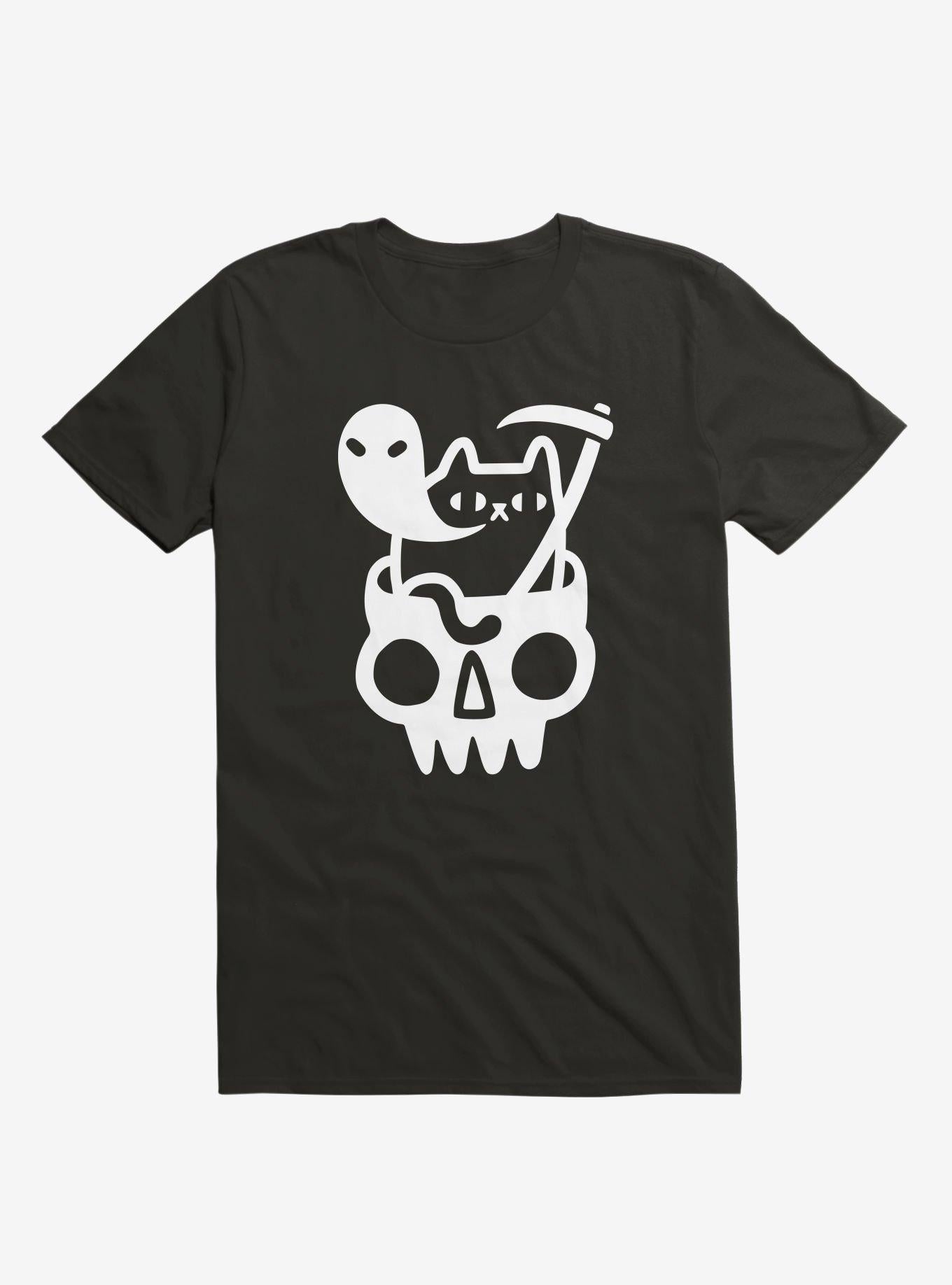 Doom Cat Black T Shirt By Obinsun T Shirt Trending US