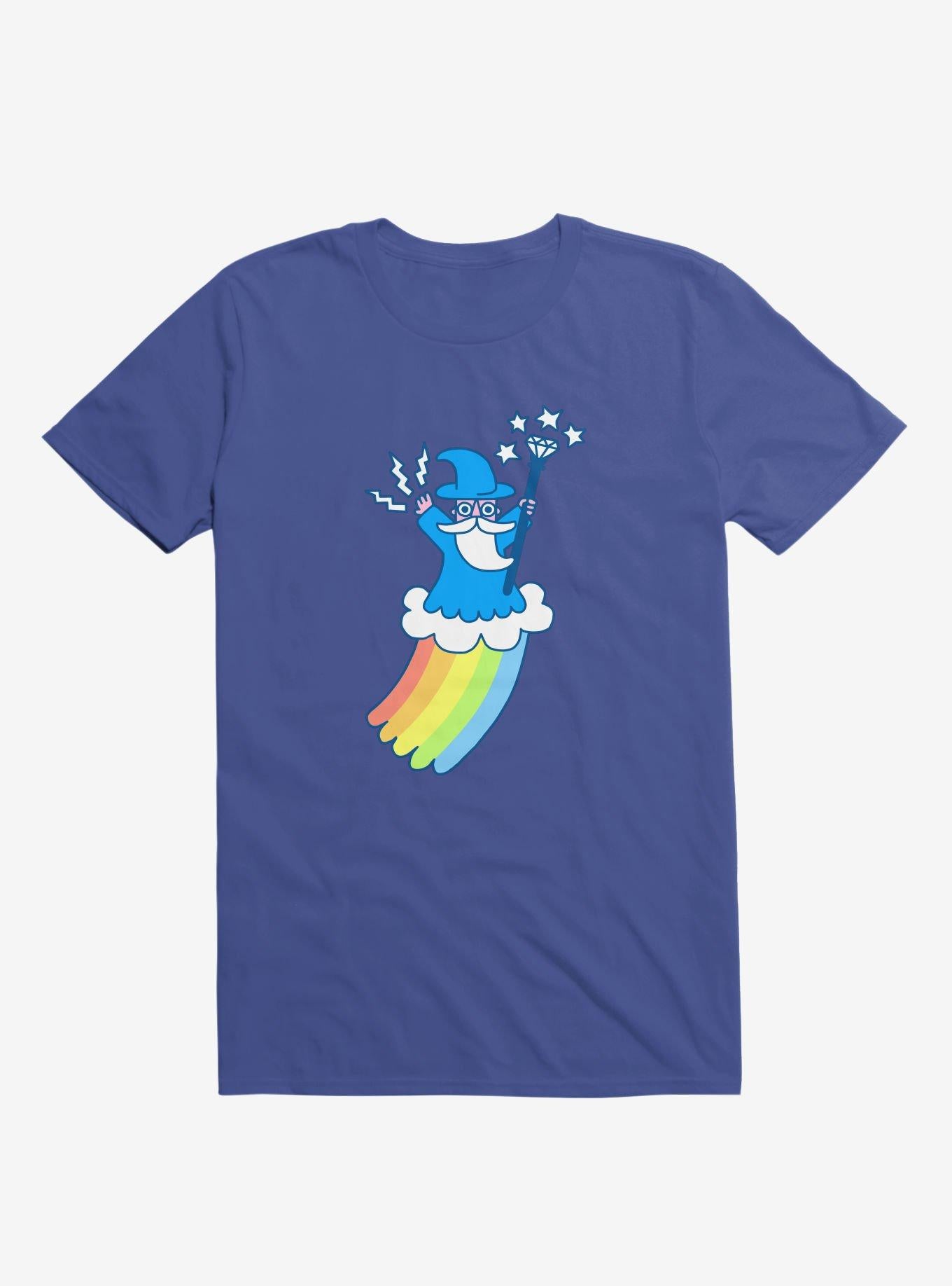 Rainbow Wizard Royal Blue T Shirt T Shirt Trending US