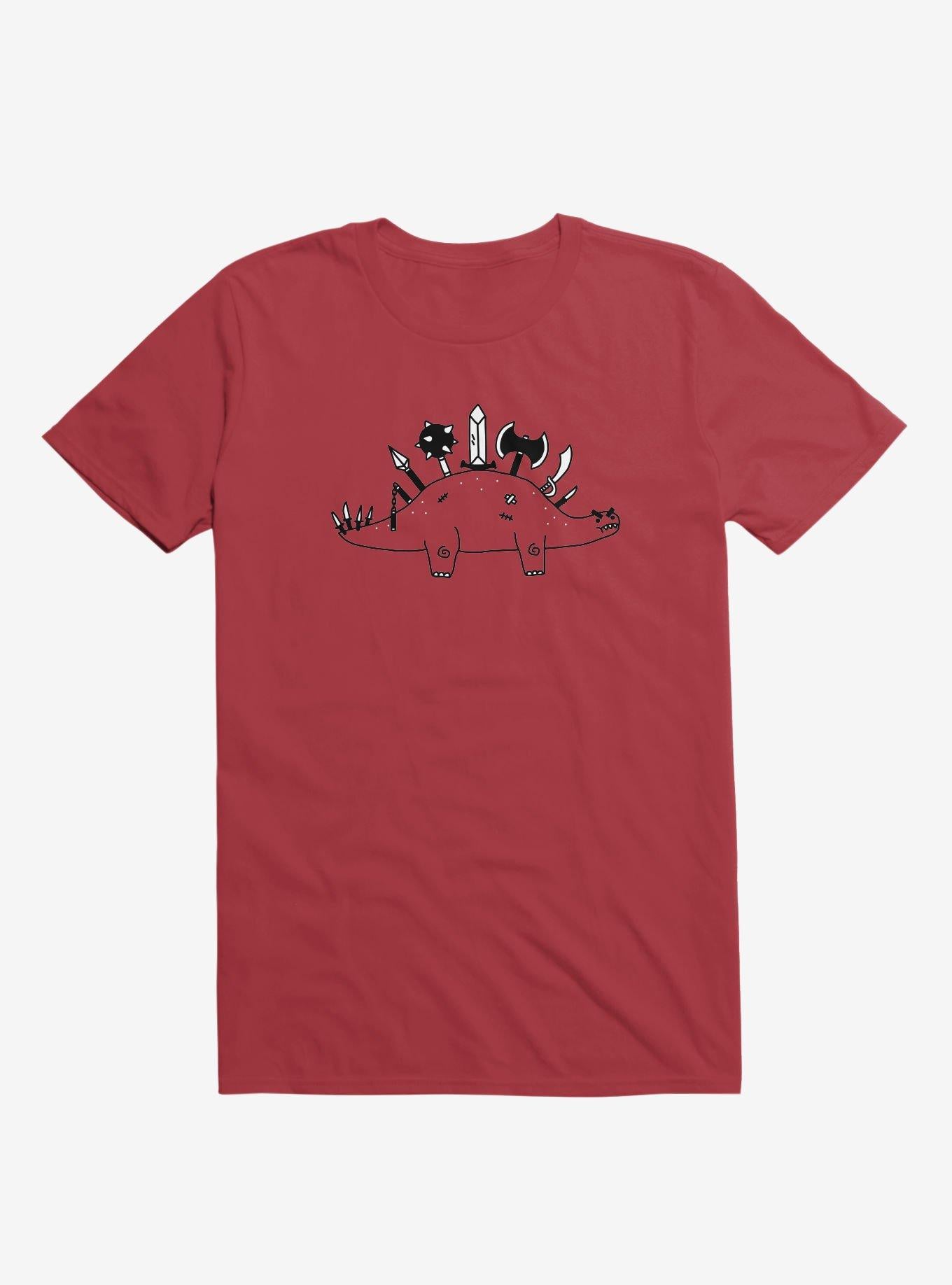 The Best Defense Is A Good Offense Dinosaur Red T Shirt T Shirt Trending US