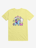 Unicorns Everywhere Yellow T Shirt T Shirt Comfort Fit Gift Ready