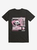 Monday Exe Sleeping Panda Black T Shirt T Shirt Trending US
