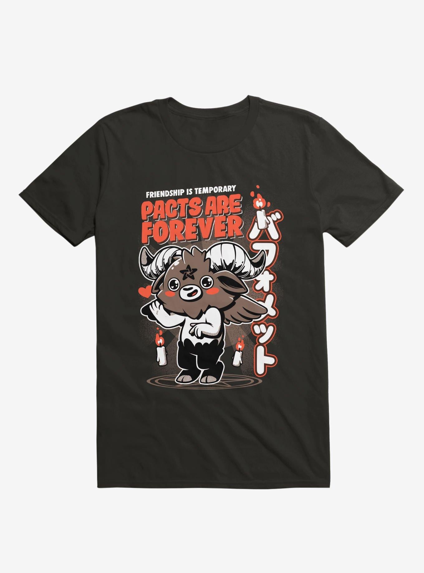 Pacts Are Forever Satan Black T Shirt T Shirt Trending US
