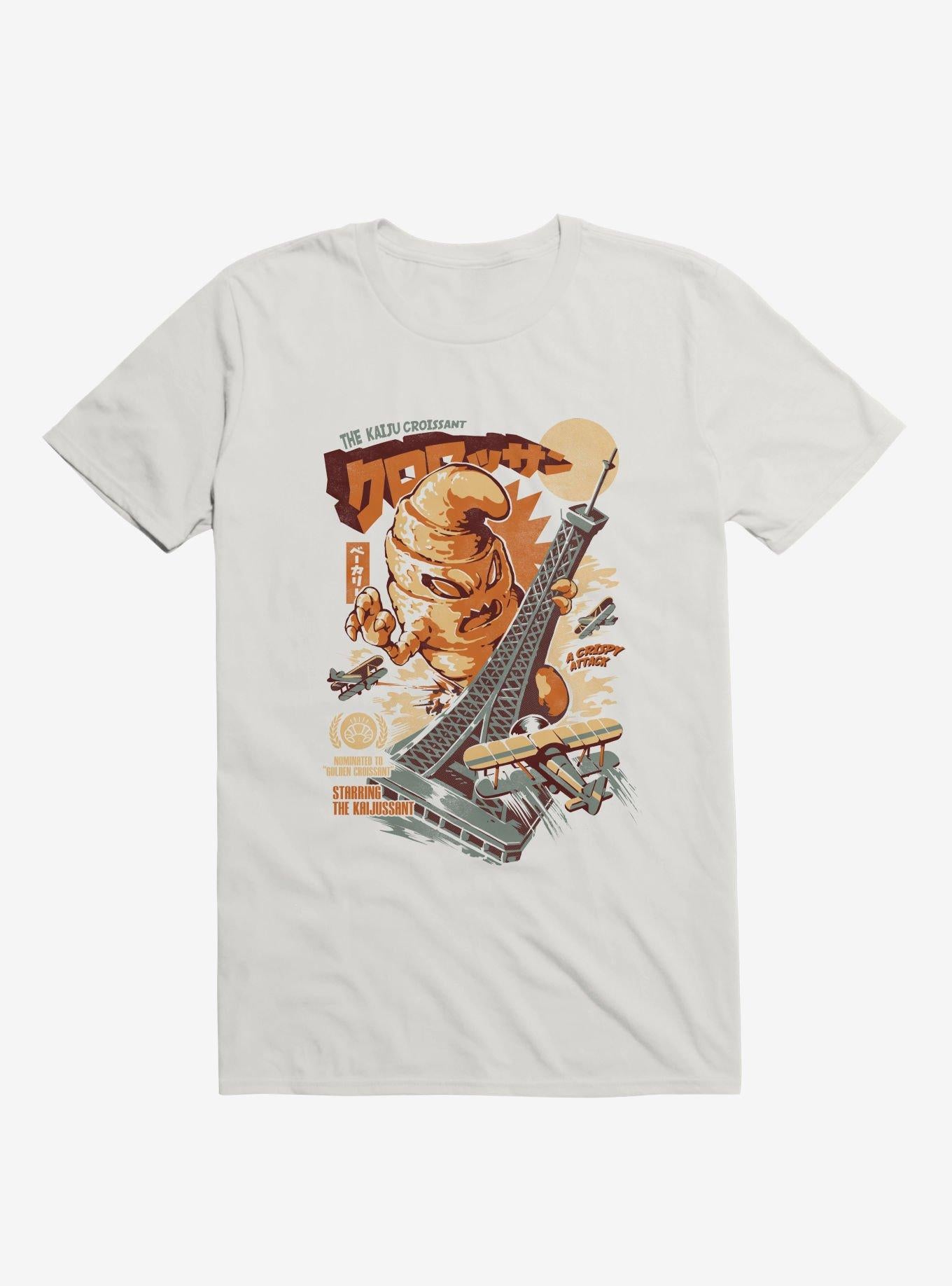 The Kaijussant Attack White T Shirt T Shirt High Search Demand Humor Gift