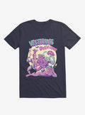 Vegetables Are Delicious Navy Blue T Shirt T Shirt Streetwear Style Daily Wear