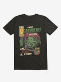 A Wild Cathulhu Appears Black T Shirt T Shirt Trending US