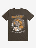 Black Coffee Cat As Good As Black Magic Brown T Shirt T Shirt Viral TikTok Funny Quote