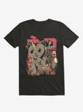 Catzilla The Terrible Unicorn Cat Black T Shirt T Shirt High Search Demand Workout Ready