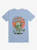 Cutethulhu Professional World Destroyer Light Blue T Shirt T Shirt High Search Demand Gift Ready