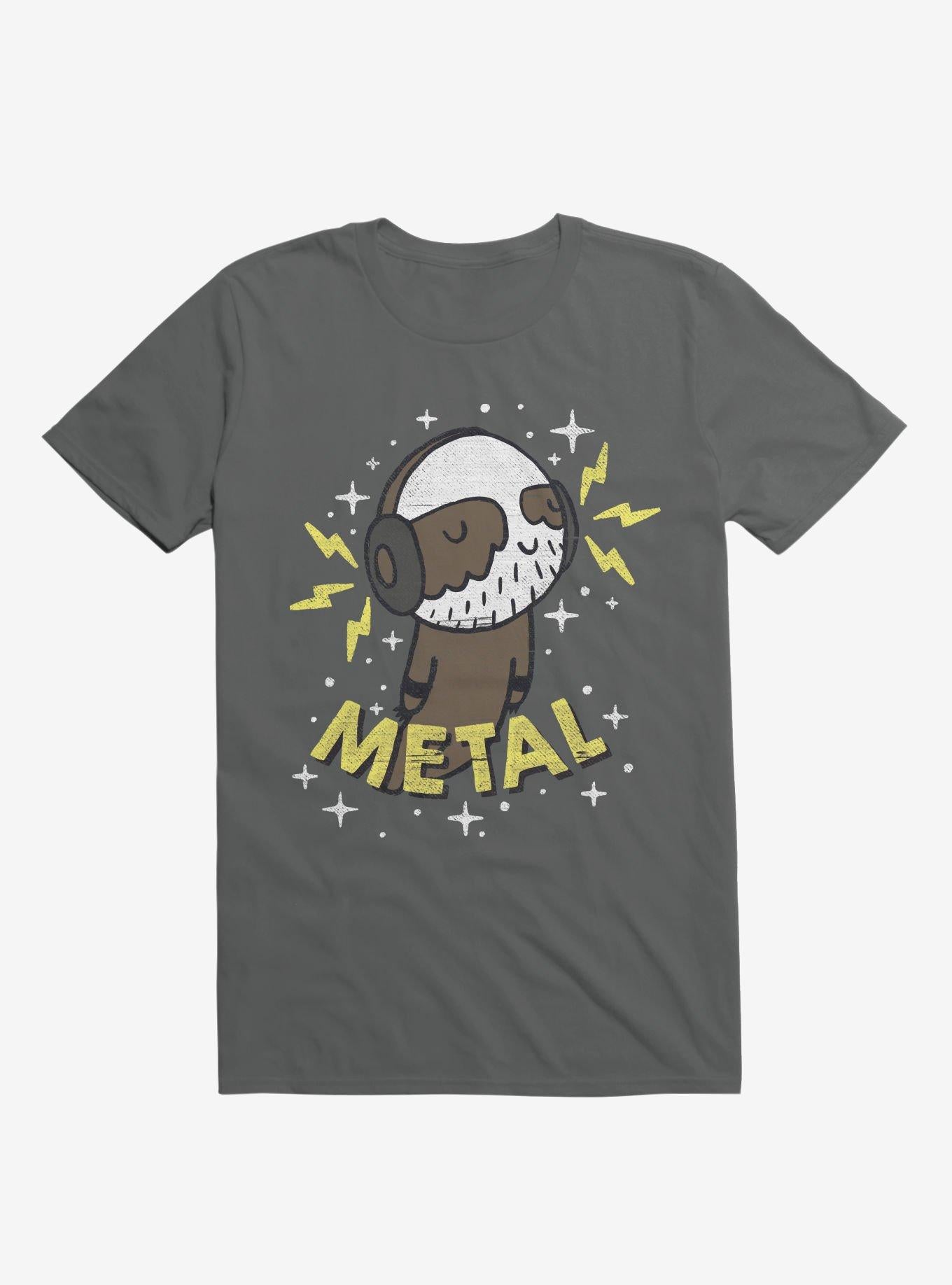 Metal Is My Co Pilot Asphalt Grey T Shirt T Shirt Trending US